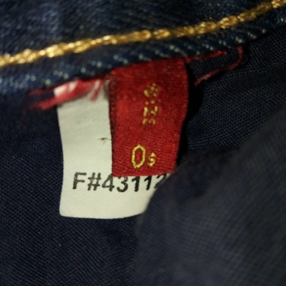 Express 0 Distressed Low Rise Jeans - Picture 4 of 8